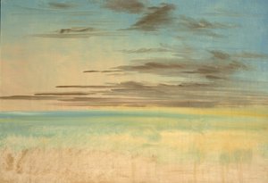 風景の背景、1846-1848。 作： George Catlin