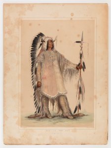 マンダンの酋長マ・ト・パ 作： George Catlin
