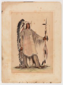 マンダンの酋長マ・ト・パ 作： George Catlin
