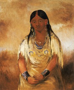 ムン・ネ・オエ、ある女性 作： George Catlin