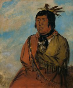 ナ・プフサ、夜行性の熊、酋長 作： George Catlin