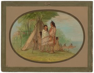 ナヤス・インディアンズ 作： George Catlin