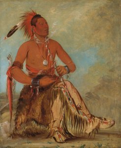 ノーム・バ・モネ、ダブル・ウォーカー、勇敢な男 作： George Catlin