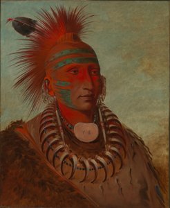 ノーホ・ムンヤ、注意を払わない人 作： George Catlin