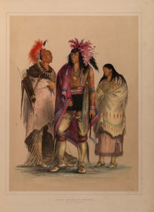 北米インディアン・ポートフォリオ 作： George Catlin