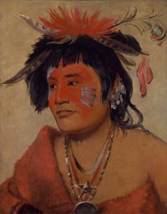 パ・シー・ナウ・ショー、戦士 作： George Catlin