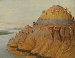絵のように美しいクレイ・ブラフ、セントルイス上空1700マイル