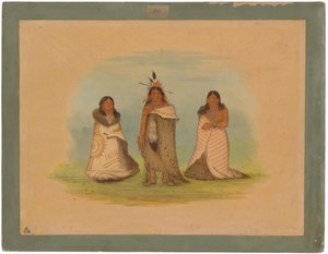 プンカ・インディアンズ 作： George Catlin