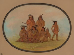 セミノール インディアン、ムールトリー砦の囚人、1861-1869 年。