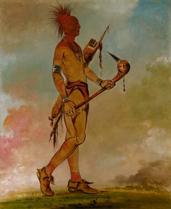 シン・ガ・ワサ、ハンサム・バード 作： George Catlin