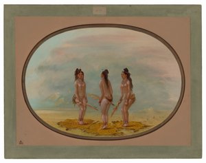ハンサムダンス - グーアギブ 作： George Catlin
