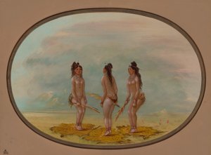 ハンサムダンス - グーアギブ、18541869。 作： George Catlin