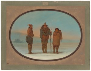 三人のエスキモー 作： George Catlin