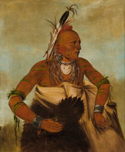 ハンサムな勇者、ワ・ホ・ベック・イー 作： George Catlin