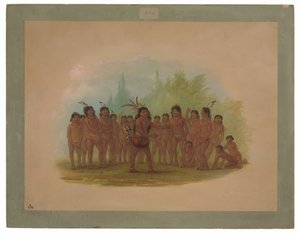 ズルマティインディアン 作： George Catlin