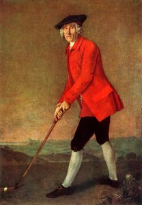 ロスリンのウィリアム・セント・クレア、1771年頃、1947年。 作： George Chalmers