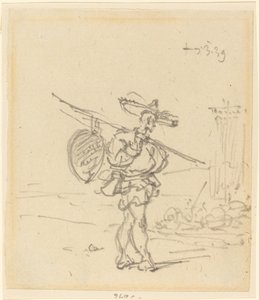 中国の農民 作： George Chinnery