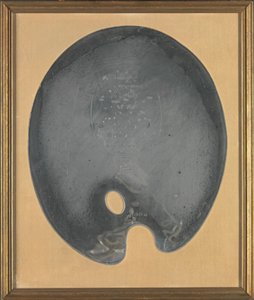 George III Irisches Silber: George Chinnery Palette, präsentiert dem Künstler von den Künstlern von Dublin, 27. Juli 1801 作： ジョージ・チナリー