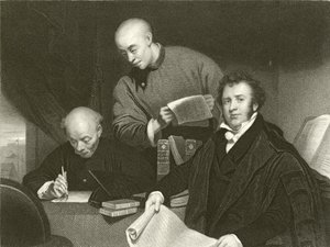 ロバート・モリソン牧師 作： George Chinnery