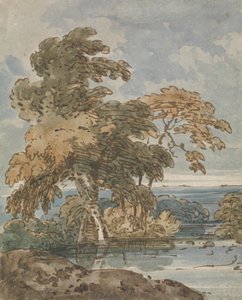 Árvores por um rio 作： George Chinnery