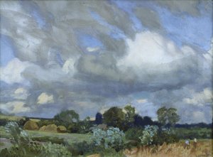 干し草 作： George Clausen