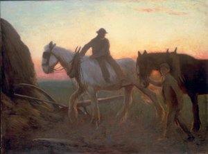 帰宅 作： George Clausen
