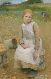 リトルローズ、1889 作： George Clausen