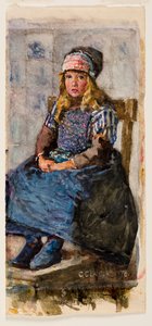 マリアニーナ、1876年。 作： George Clausen