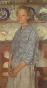 ノルマンディー農民 作： George Clausen