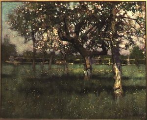 オーチャードの風景 1880年代半ば