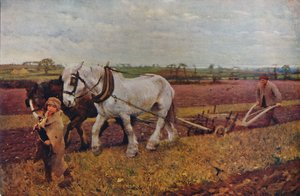 耕作、1889 1935 作： George Clausen