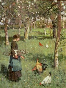 春 作： George Clausen