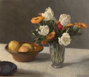 静物 作： George Clausen