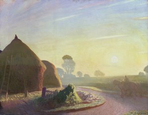 9月の日の出 作： George Clausen