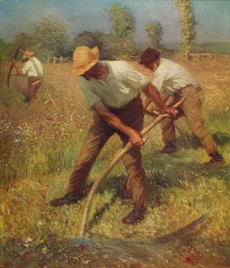 芝刈り機、c1891、c1915 作： George Clausen