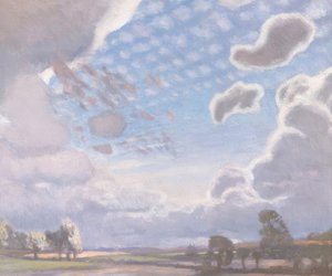 嵐の通過 作： George Clausen