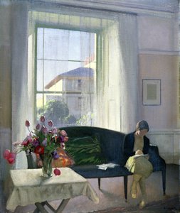 静かな部屋 作： George Clausen