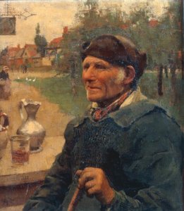 村人 作： George Clausen
