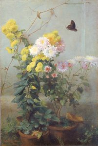 秋の日差し、1880年。 作： George Cochran Lambdin