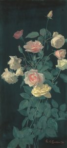 バラ、1878年。 作： George Cochran Lambdin
