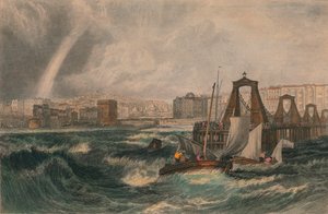 ブライトヘルムストン、サセックス、1825年。 作： George Cooke