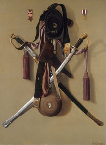 内戦レガリア少佐、リーバイスマッケンリー、1887年 作： George Cope