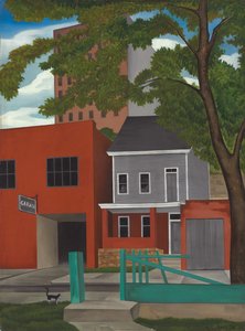 ブロンクスの秋 作： George Copeland Ault