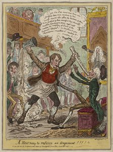 議論を強制する新しい方法!!!!、5月3日公開 作： George Cruikshank