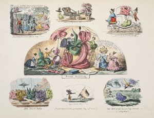 ボンネットビル、パブ。 1828（手書きの彫刻） 作： George Cruikshank