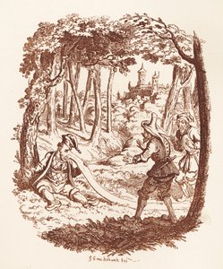 グリム童話と 作： George Cruikshank