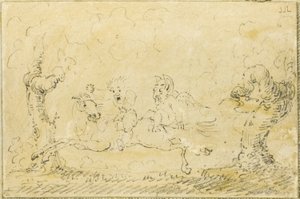 コミック シーン I 作： George Cruikshank