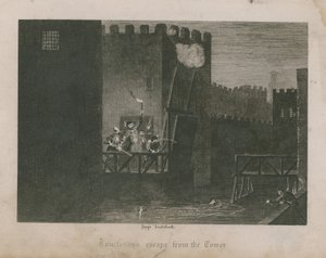 コートニーのタワーからの脱出 作： George Cruikshank