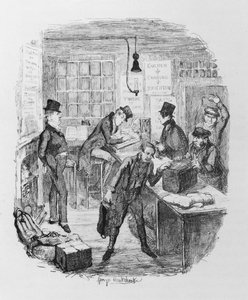 アーリーコーチズ、1836年頃（エングレーヴィング 作： George Cruikshank