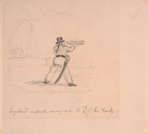 イングランドは、誰もが自分の義務を果たすことを期待しています 作： George Cruikshank